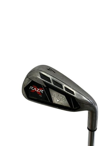 Used Callaway RAZR X Mens Individual Iron RH 4 Iron 11692-S000155510