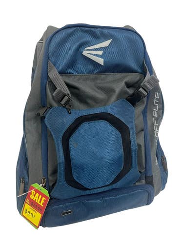 Used Easton WALK OFF ELITE BB/SB Player Backpack Grey And Royal Blue 11692-S000155517