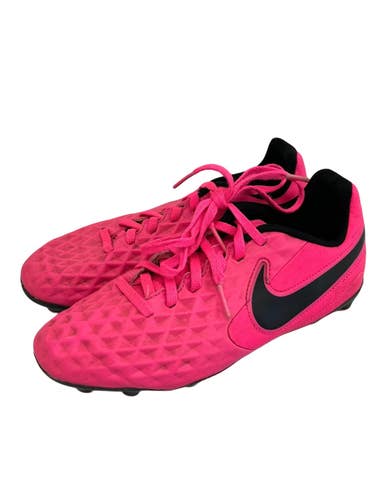 Used Nike TIEMPO Soccer Cleats Pink Junior 03 11692-S000155519