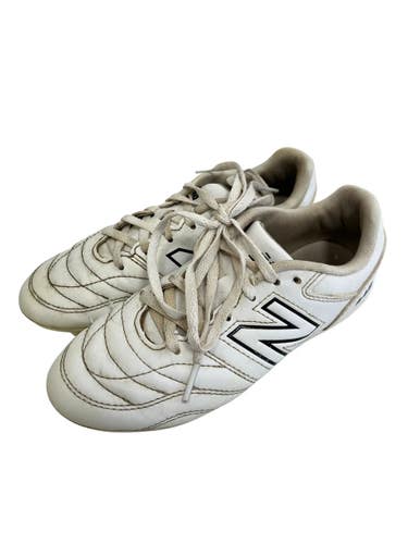 Used New Balance 442 Soccer Cleats White Junior 01 11692-S000155525