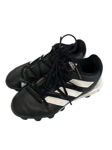 Used Adidas ADIZERO AFTERBURNER BB/SB Cleats Black And White Junior 03 11692-S000155530