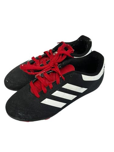 Used Adidas GOLETTO Soccer Cleats Black And Red Junior 02 11692-S000155537