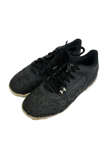 Used Under Armour LEADOFF BB/SB Cleats Black Junior 03.5 11692-S000155543
