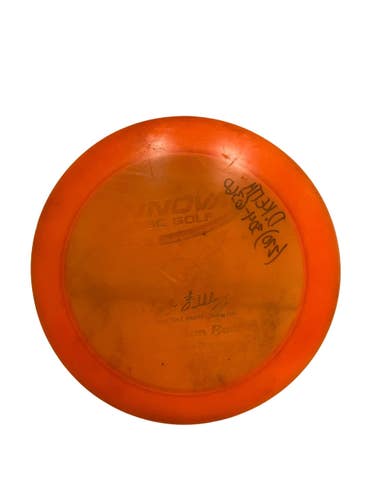 Used Innova CHAMPION BOSS Disc Golf Driver Orange 174g 11692-S000155558