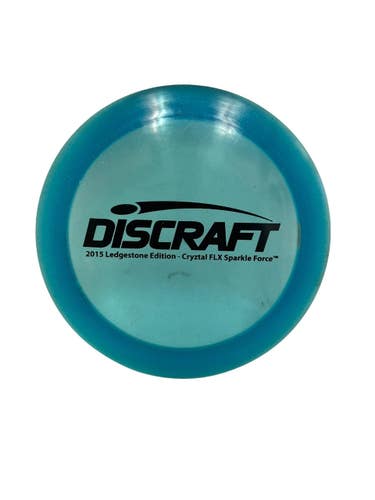 Used Discraft CRYZTAL FLX SPARKLE FORCE Disc Golf Driver Teal 174g 11692-S000155580