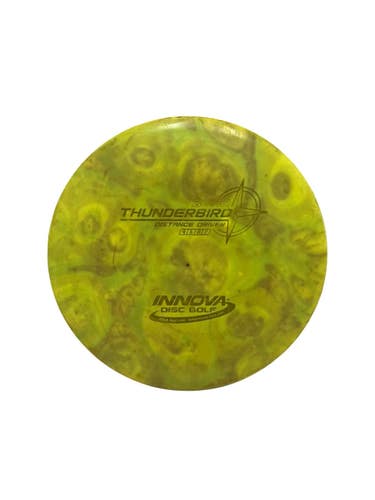Used Innova STAR THUNDERBIRD Disc Golf Driver Yellow 177g 11692-S000155597