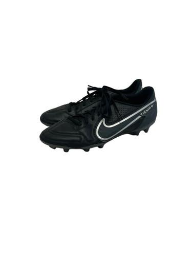 Used Nike TIEMPO Soccer Cleats Black Senior 9.5 11692-S000155612