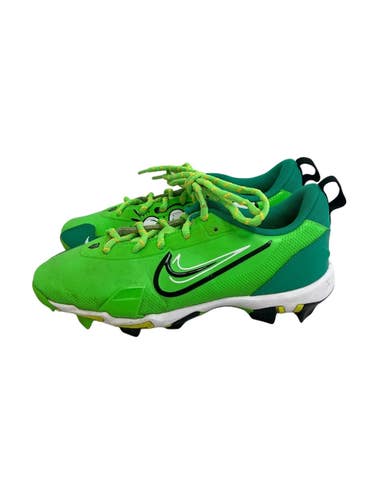 Used Nike TROUT BB/SB Cleats Green Junior 05 11692-S000155685