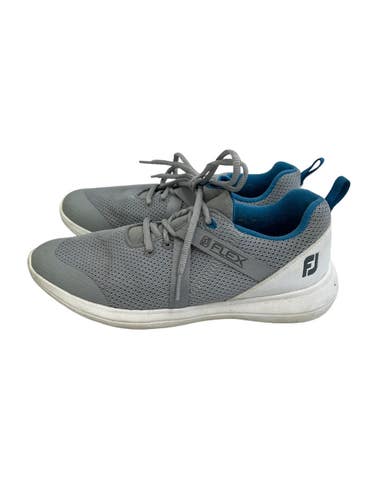 Used Foot Joy FLEX Womens Golf Shoes Grey Senior 8 11692-S000155709