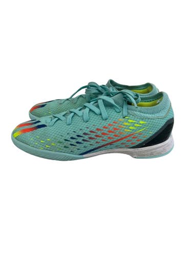 Used Adidas X SPEEDPORTAL.3 Soccer Indoor Shoes Turquoise Junior 03 11692-S000155671
