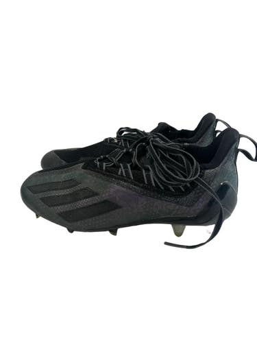 Used Adidas ADIZERO Adult FB Cleats Black Senior 7 11692-S000155681