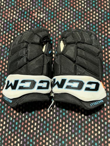 Utah Hockey Club CCM HGPJSPP Maccelli Gloves 13" Pro Stock (Used)