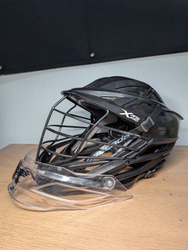 Black Goalie Cascade XRS Pro Helmet (Used)
