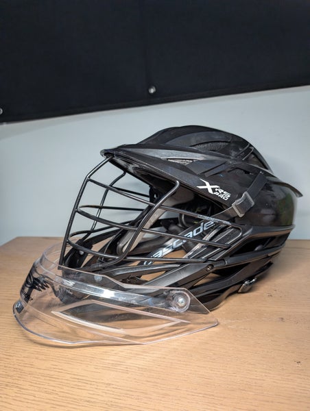 Black Goalie Cascade XRS Pro Helmet (Used)