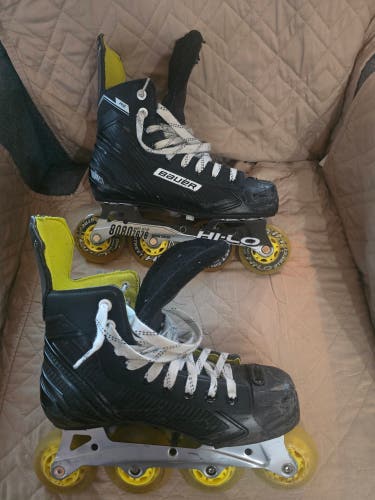 Bauer Inline Skates Regular Width Size 6.5 (Used)