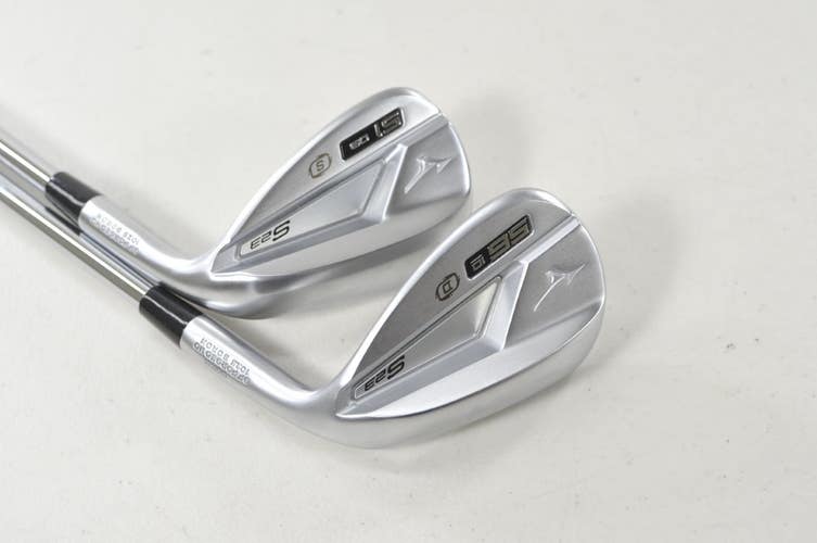 Mizuno S23 Satin Chrome 51*, 56* Wedge Set KBS Hi-Rev 2.0 115g Steel #224512