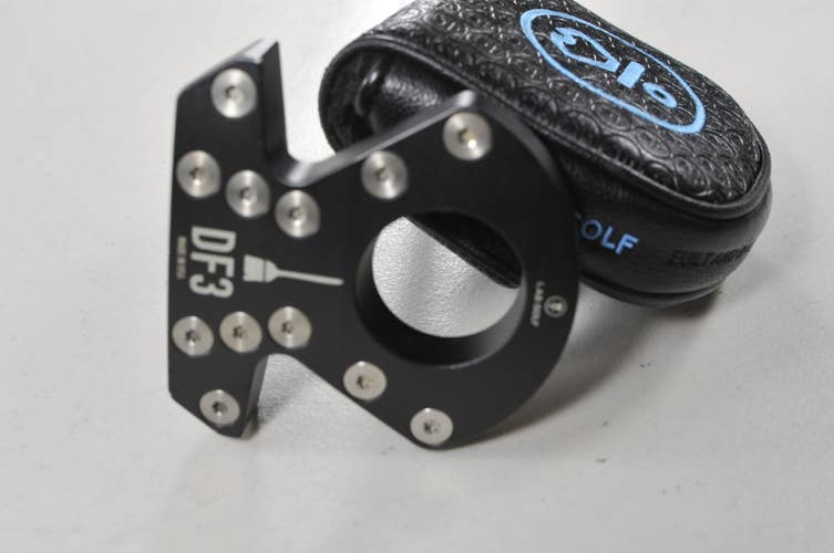 LAB Golf DF3 Sweeper 45" 77* Putter Accra Graphite Shaft with Cover #224993