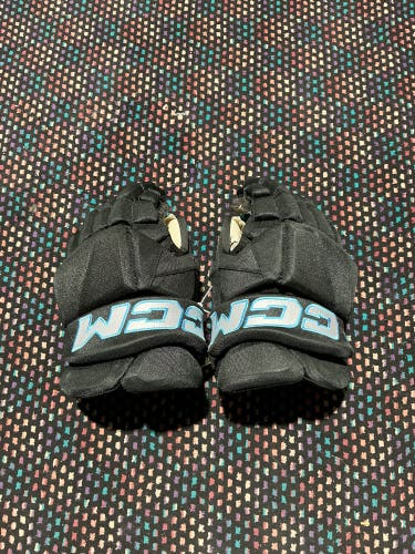Utah Hockey Club CCM Tacks XF Pro Gloves 13" Pro Stock (Used)
