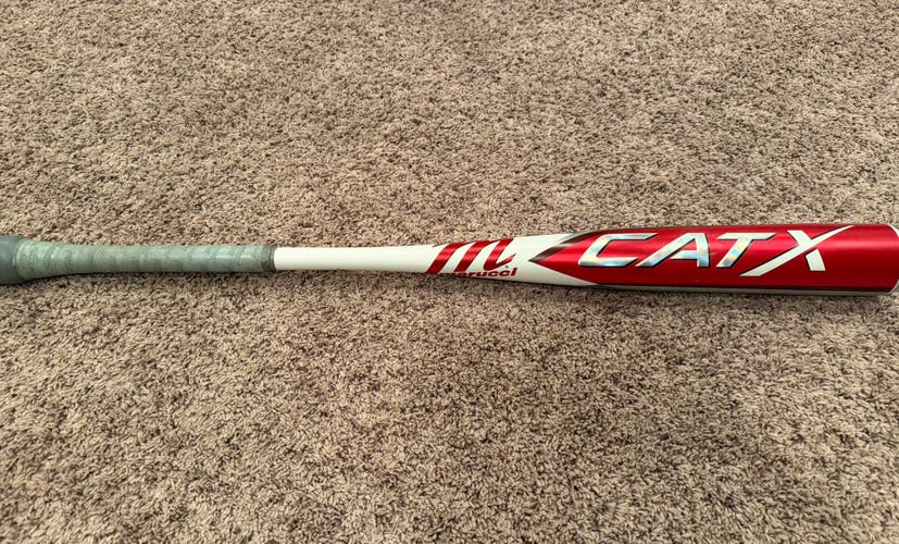 2023 Marucci CATX Alloy Puck Knob BBCOR Certified Bat (-3) 31 oz 34" (Used)