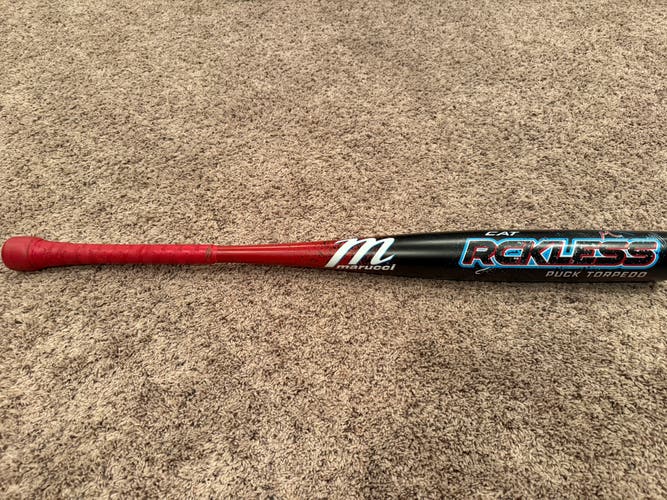 Marucci Rckless Alloy Puck Torpedo BBCOR Certified Bat (-3) 31 oz 34" (Used)