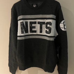 Brooklyn Nets Bypass Tribeca Crew Men’s NBA Sweatshirt