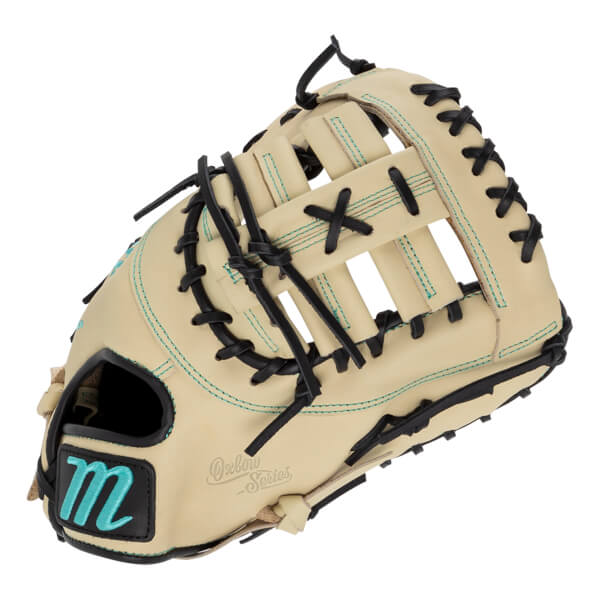 Marucci Oxbow 12.75" Baseball First Base Mitt: MFG3OX38S1-CM/BK - LHT