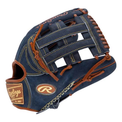 Rawlings Pro Label Denim Heart of the Hide 12.75" Baseball Glove PRO3039-6D - RHT