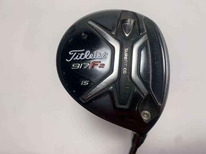 Titleist 917 F2 3 Fairway Wood 15* Diamana Blue S+70x5ct 70g Stiff RH
