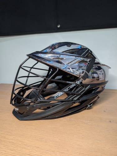 Chrome Silver Cascade XRS Pro Helmet (Used)
