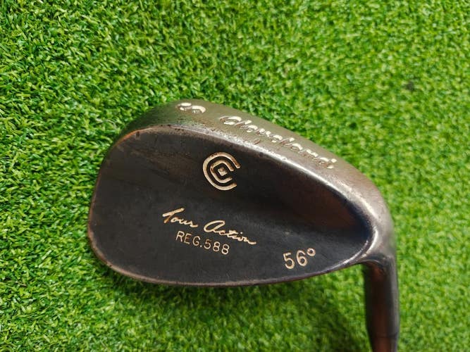 Cleveland Tour Action REG 588 Black Sand Wedge SW Steel Shaft