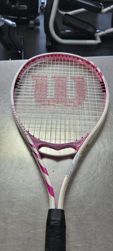 Used Wilson TRIUMPH Adult Tennis Racquet Pink 4 1/4" 11497-S000160562