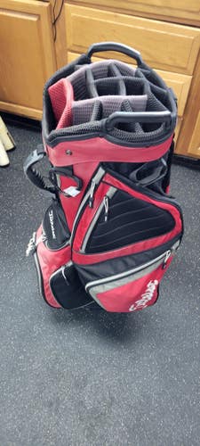 Used Titleist ORGANIZER Mens Cart Bag Red 11497-C000160539