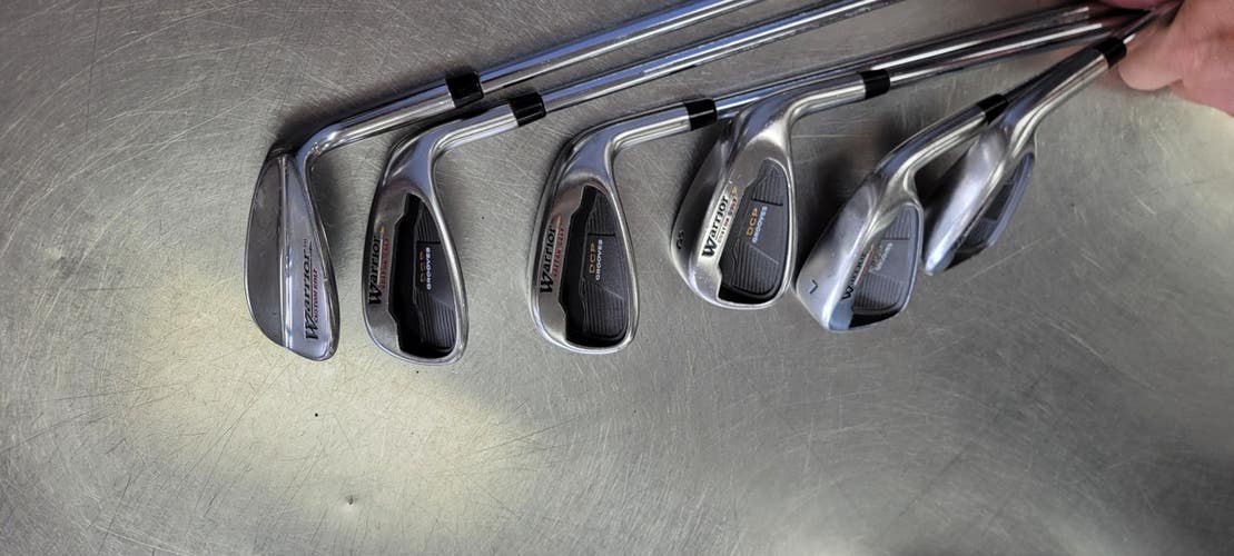 Used Warrior DCP 6-PW GW Mens Iron Set RH 6I-GW/AW 11497-C000160535