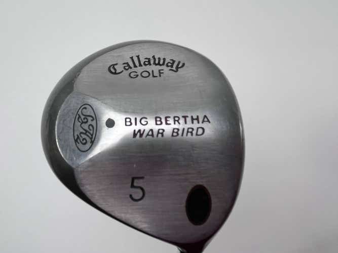 Callaway Big Bertha Warbird 5 Fairway 18* True Temper Memphis 10 Stiff Steel RH