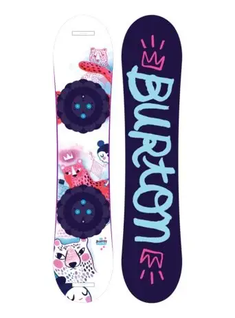 NEW Burton 2020 Chicklet 130cm Snowboard