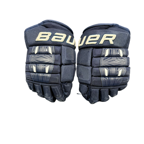 Used Bauer PRO SERIES Intermediate Gloves Navy Blue 12" 11375-S000381205