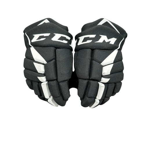 Used CCM FT 475 Intermediate Gloves Black 12" 11375-S000381206