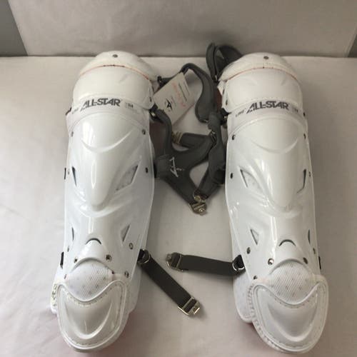 All Star Paige Halstead PHX Adult Catcher's Leg Guards Size Medium (Used)