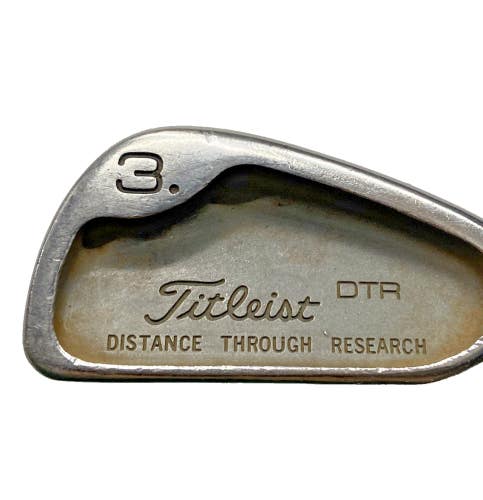 Titleist DTR 3 Iron Men's RH True Temper Stiff Steel 38.5" New Midsize Grip