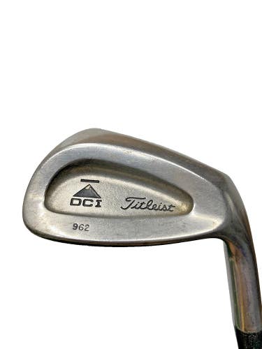 Titleist DCI 962 Black 9 Iron Men's RH Stiff Steel 36 Inches New Midsize Grip