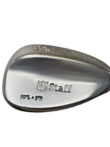 Wilson Staff Lob Wedge 59*05 RH Men's Stiff Steel 35" Playable Stock Grip