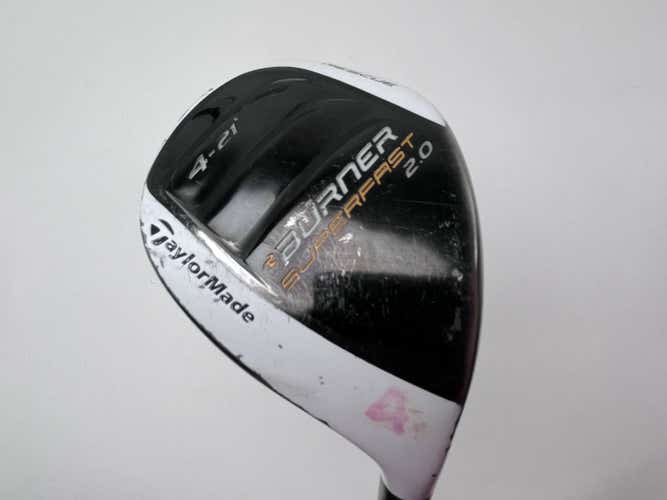 TaylorMade Burner Superfast 2.0 4 Hybrid 21* REAX 60g Regular Graphite Mens RH