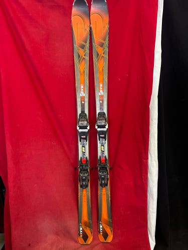 K2 iKonic 80 all-mountain 170cm skis,marker FDT10 binding range:260-388mm, 80 waist, R15.5