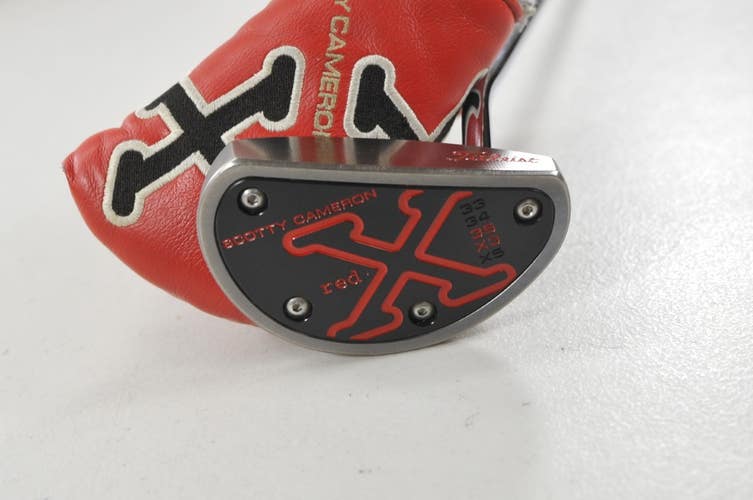Titleist 2004 Scotty Cameron Red X 35" Putter RH Steel with Cover #224787