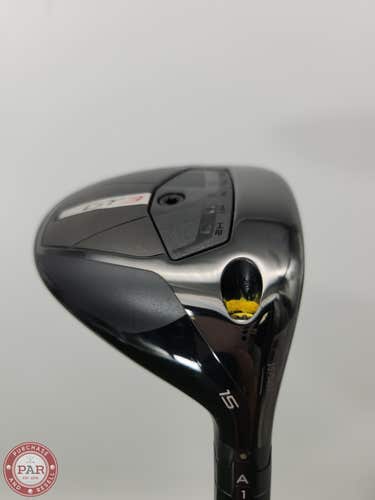 2024 TITLEIST GT3 3 WOOD 15* STIFF HZRDUS BLACK 70G +HC DEMO