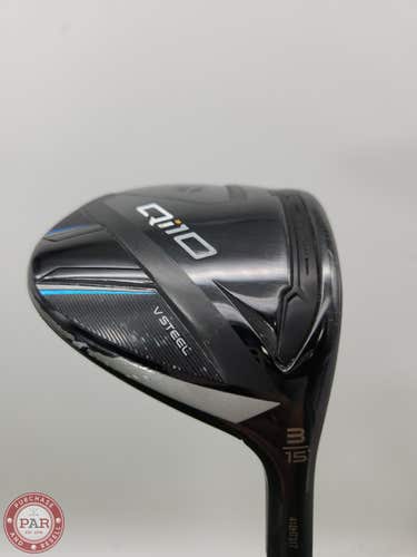 2024 TAYLORMADE QI10 3 WOOD 15* REG VENTUS BLUE TR FW 6-R GOOD