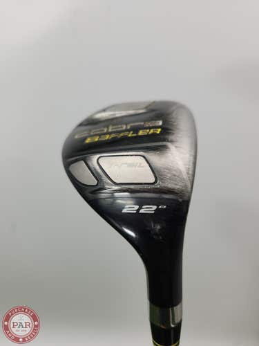 2011 COBRA BAFFLER T RAIL 4 HYBRID 22* REG GRAPH DESIGN TOUR AD BAFFLER GOOD