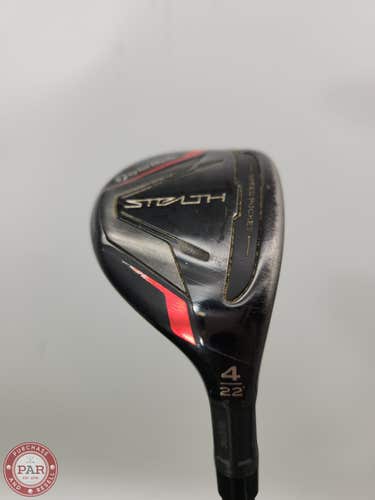2022 TAYLORMADE STEALTH 4 HYBRID 22* STIFF MITSU TENSEI AV LIMITED BLUE 75 HY GO