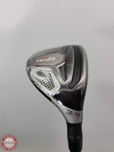 2019 TAYLORMADE M6 3 HYBRID 19* STIFF PROJECTX HZRDUS GEN4 BLACK 85G +HC GOOD