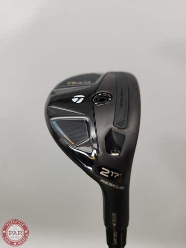 2026 TAYLORMADE QI4D RESCUE 2 HYBRID 17* STIFF PROJX HZRDUS RDX SMOKE RED DEMO